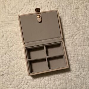 Blush Stackers Travel Jewelry Organizer with Snap Closure